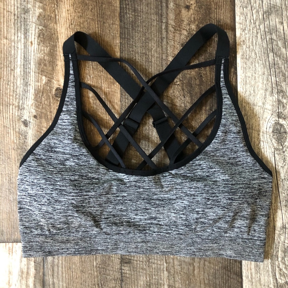 Victoria Secret Sports Bra size Large Criss Cross